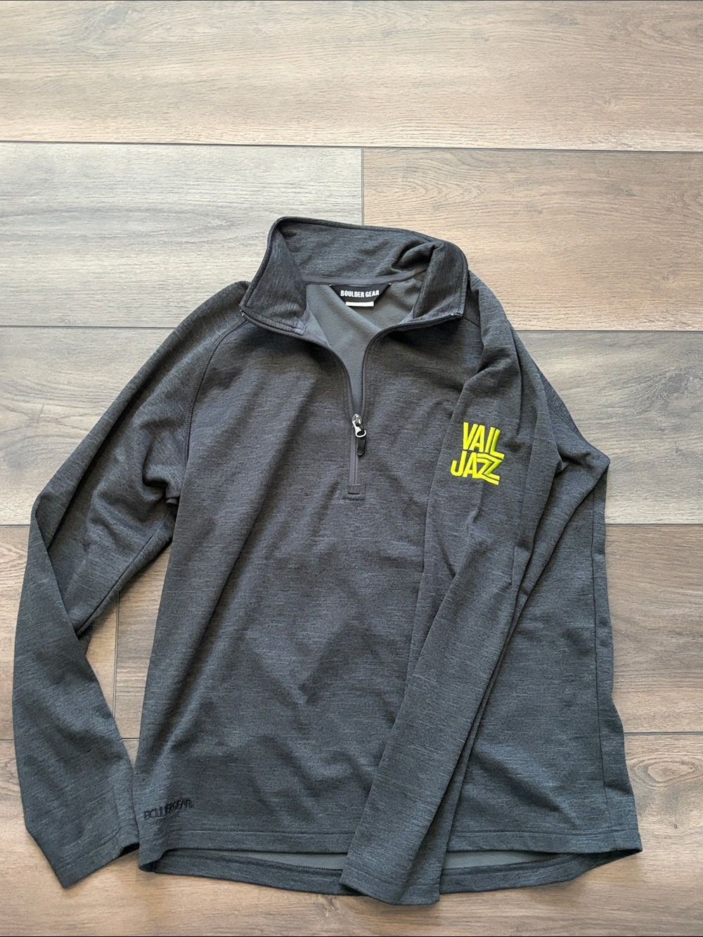 Boulder Gear Vail Jazz Charcoal Quarter-Zip Pullover